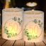 12 Windlicht Tischdeko 50 Geburtstag, Deko 50. Geburtstag Mann Frau, 50 Jahre Happy Birthday Tischdeko, Geeignet für Teelichter oder Kerzen