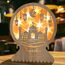 Ramadan Dekorative Halbmond Holz LED Lampe Eid Mubarak Dekorative Ramadan Laterne Batteriebetrieben Innen Tischdekoration für Schlafzimmer Balkon