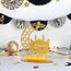 COLOFALLA Ramadan Tischdeko Eid Mubarak Tischdeko Gold Schild Mond Ramadan Deko Tisch Ramadan Aufsteller Mond Moschee für Eid Islamische Party