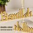 GEBETTER Bismillah Aufsteller Gold Ramadan Dekoration Set Eid Mubarak Tischdekoration DIY Islamische Tischdeko Tischschild Geschenk Tisch Geeignet für Zuhause DIY-Geschenk Frauen