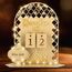 Giftota Ramadan Kalender mit LED Lichterkette, Ramadan Deko Aus Holz, Ramadan Mubarak Dekoration, Eid Mubarak Dekoration, Ramadan Kalender Kinder, Familien