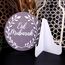 Holz-Tischdekoration, Motiv: Eid Mubarak, Ramadan-Kareem-Dekoration, islamische muslimische Geschenke, Ramadan-Eid-Dekoration, Happy Ramadan, islamisches 2024 Partyzubehör, Schild, Desktop-Ornament
