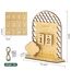 Giftota Ramadan Kalender mit LED Lichterkette, Ramadan Deko Aus Holz, Ramadan Mubarak Dekoration, Eid Mubarak Dekoration, Ramadan Kalender Kinder, Familien