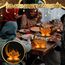 Eid Mubarak Dekoration Ramadan Deko - Ramadan Laterne Metall Acryl Teelichthalter Dekoration mit 2 DIY Kerzen Lampe, Eid Mubarak Kareem Verzierung für Radaman Muslimische Festival Zu Hause Geschenke