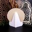 Holz-Tischdekoration, Motiv: Eid Mubarak, Ramadan-Kareem-Dekoration, islamische muslimische Geschenke, Ramadan-Eid-Dekoration, Happy Ramadan, islamisches 2024 Partyzubehör, Schild, Desktop-Ornament
