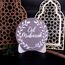 Holz-Tischdekoration, Motiv: Eid Mubarak, Ramadan-Kareem-Dekoration, islamische muslimische Geschenke, Ramadan-Eid-Dekoration, Happy Ramadan, islamisches 2024 Partyzubehör, Schild, Desktop-Ornament