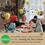 Premium Wiederverwendbare Eid Dekoration - Ramadan Dekoration Set mit Luftballons - 3-in-1-Banner mit Text: Eid Mubarak, Ramadan Mubarak oder Ramdan Kareem - Schnellmontage mit Klett (Schwarz & Gold)