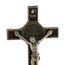 POFET Kruzifix Jesus Christus Kreuz Statue Figur für Auto Home Chapel Decor - Bronze