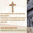 Kassis Geschenkartikel Olivenholz St. Benedikt Kreuz zum Aufhängen Benediktuskreuz Wandkreuz Kruzifix zur Firmung Geburt Kommunion Taufe 12 x 8,5 cm
