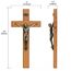 ARCHOBAN 25,4 cm Kruzifix Wandkreuz - Katholisches Holz Jesus Christus Kreuz für Wand oder Gebetsraum, Massivholz Wohnkultur