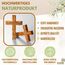 Kassis Geschenkartikel Olivenholz Kreuz schlicht zum Aufhängen Wandkreuz Deko Geschenk zur Firmung Geburt Kommunion Taufe (Wunschtext, 16 cm)