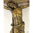 Roman Wandkreuz aus Holz, Bronze, Jesus Christus 62153