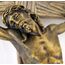 Roman Wandkreuz aus Holz, Bronze, Jesus Christus 62153