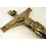 Roman Wandkreuz aus Holz, Bronze, Jesus Christus 62153