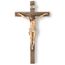 BC Katholisches Kruzifix-Wandkreuz, Jesus Christus, inspirierende Heimdekoration, frommes Geschenk, 52 cm hoch, Renaissance-Skulptur, handgefertigt von Buildclassic