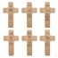 Geschenkissimo Hundekreuz mit individueller Gravur - mit Name, Spruch, Motiv - Holzkreuz für lebende oder verstorbene Hunde als Hundeschild, Gedenktafel, Trauergeschenk, Grabdeko, Sprüche mit Hund