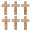 Taufkreuz mit individueller Gravur als Taufgeschenk für Jungen und Mädchen - personalisiert mit Name, Spruch, Motiv - Holz Kruzifix als Geschenk zur Taufe, Wasserweihe - Kreuz für Täufling
