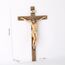 BC Katholisches Kruzifix-Wandkreuz, Jesus Christus, inspirierende Heimdekoration, religiöses Geschenk, 35,6 cm hoch, Renaissance-Skulptur, handgefertigt von Buildclassic