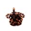 CLGIFT Große Perlen Rosario Naturholz Kette Jesus Kreuz XL 101,6 cm Wand-Rosenkranz