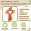 Kassis Geschenkartikel Personalisierbares Kreuz mit Herz aus Olivenholz – handgefertigtes Wandkreuz aus Bethlehem - Spirituelles Geschenk zur Taufe, Kommunion, Firmung, Konfirmation, Hochzeit