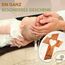 Kassis Geschenkartikel Kreuz mit Herz aus Olivenholz – handgefertigtes Wandkreuz aus Bethlehem – spirituelles Geschenk zur Taufe, Kommunion, Firmung, Konfirmation, Hochzeit oder Einweihung