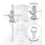 Baby Wandkreuz Taufgeschenk für Mädchen, 15 cm Silber Betendes Mädchen Kreuz zur Taufe, Erstkommunion, Christenlehre und Widmung – Taufgeschenk von Paten