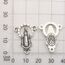 100 g (60 Stück) Antik-Silberkreuz Jesus Maria Our Lady Miraculous Herzstück Kruzifix-Medaillenanhänger zum Basteln, Schmuckherstellung, Zubehör für DIY Rosenkranz, Halskette, Armband (M154)