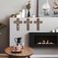 Yookeer 3 Stück Holzkreuz Wanddekoration Kreuz zum Aufhängen, handgefertigt, antike, religiöse, braune Holzdekoration, handgeschnitzte Wanddekoration für Wohnzimmer, Kinderzimmer, Hochzeit