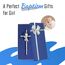Baby Wandkreuz Taufgeschenk für Mädchen, 15 cm Silber Betendes Mädchen Kreuz zur Taufe, Erstkommunion, Christenlehre und Widmung – Taufgeschenk von Paten