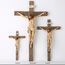 BC Katholisches Kruzifix-Wandkreuz, Jesus Christus, inspirierende Heimdekoration, frommes Geschenk, 52 cm hoch, Renaissance-Skulptur, handgefertigt von Buildclassic