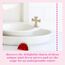 nora fleming ceramic mini: cross