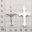 100 g (60 Stück) Antik-Silberkreuz Jesus Maria Our Lady Miraculous Herzstück Kruzifix-Medaillenanhänger zum Basteln, Schmuckherstellung, Zubehör für DIY Rosenkranz, Halskette, Armband (M154)