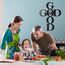 Vivegate God is Good Metal Signs Decor, Black Metal Cross God is Good Sign Wall Decor Religious Kitchen Decor Wall Crosses for Home Decor