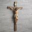 BC Katholisches Kruzifix-Wandkreuz, Jesus Christus, inspirierende Heimdekoration, frommes Geschenk, 52 cm hoch, Renaissance-Skulptur, handgefertigt von Buildclassic