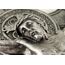 Roman St. Benedikt Mauer Kreuz Kruzifix Medaille katholisches Haus Exorzismus Relief Wandbild, 26,7 cm hoch, silberfarben, Schlafzimmer Dekoration