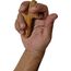 2 Handkreuze aus Olivenholz mit Geschenktüten (mit rotem oder schwarzem Samtbeutel) von Bethlehem