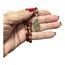 Saint ST MICHAEL Chaplet Rosenkranz mit Cherry Holz Perlen und Medaille, 25,4 cm von catholica Shop