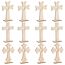 Bright Creations Holzkreuz, stehend, 18 cm, Hellbraun, 12 Stück