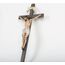 BC BUILDCLASSIC Katholisches Kruzifix-Wandkreuz, religiöse Geschenke, inspirierende Heimdekoration, Innenbereich, 25,4 cm hoch, handbemalt, Renaissance-Skulptur (vollfarbig)