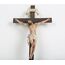 BC BUILDCLASSIC Katholisches Kruzifix-Wandkreuz, religiöse Geschenke, inspirierende Heimdekoration, Innenbereich, 25,4 cm hoch, handbemalt, Renaissance-Skulptur (vollfarbig)