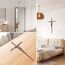 ACHIBANG Kruzifix, Wandkreuz im antiken Kupferstil, katholisches Wandkruzifix mit Jesus, für Zuhause oder über der Tür als Haussegen, 25,4 cm