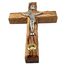 Zuluf Katholisches Kreuz, 12 cm, mit Stein des Heiligen Landes – CRS046