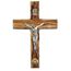 Zuluf Katholisches Kreuz, 12 cm, mit Stein des Heiligen Landes – CRS046