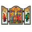 NKlaus 1428 Kreuzigung Christi christliche Ikone Raspjatie Hristovo Reise Altar