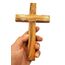 Zuluf Wall Hanging Olive Wood Cross 20cm Olivewood Christian Wall Cross (Ow-Crs-051) by
