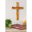 Zuluf Wall Hanging Olive Wood Cross 20cm Olivewood Christian Wall Cross (Ow-Crs-051) by
