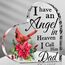 Red Memorial Cardinal Gift Sympathy Deavement Gift in Heaven Christmas Cardinal Memorial Gifts for Loss of Mom/Dad in Memory of Gift Christmas in Heaven Remembrance Gifts Dad,6 Inch)