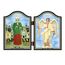 NKlaus 1413 Xenia von St. Petesburg & Schutzengel Ikone Ksenija Peterburgskaja i Angel