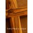 Zuluf Wall Hanging Olive Wood Cross 20cm Olivewood Christian Wall Cross (Ow-Crs-051) by