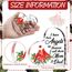 Karenhi 10,2 cm Kardinal-Gedenkgeschenk für den Verlust von Mama Vater, Trauergeschenk für den Verlust eines geliebten Menschen, Engel im Himmel, Tischdekoration für Zuhause, Gedenktafel